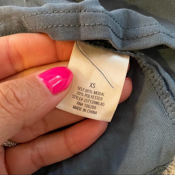 Francesca's Collections Blue Wrap Mini Dress - Picture 3 of 6